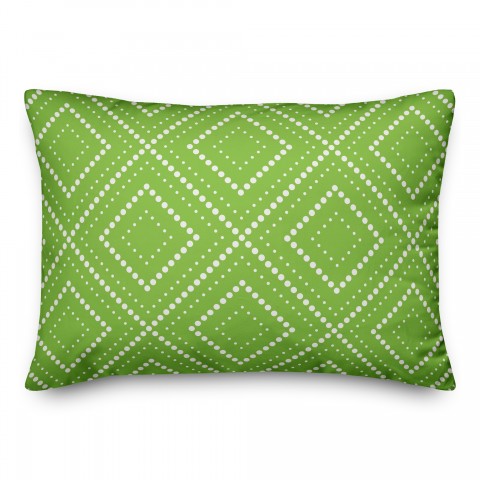 Dotted Diamonds Pillow