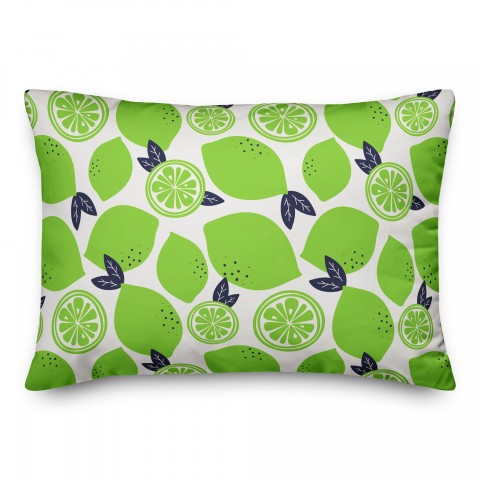 Fruit Print Pillow