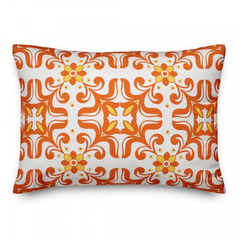 Funky Tile Pillow