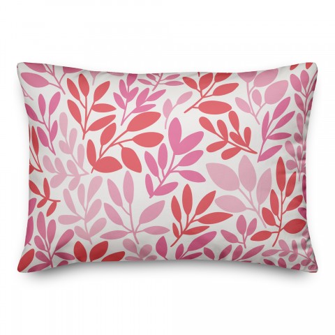Leaf Pattern Pillow