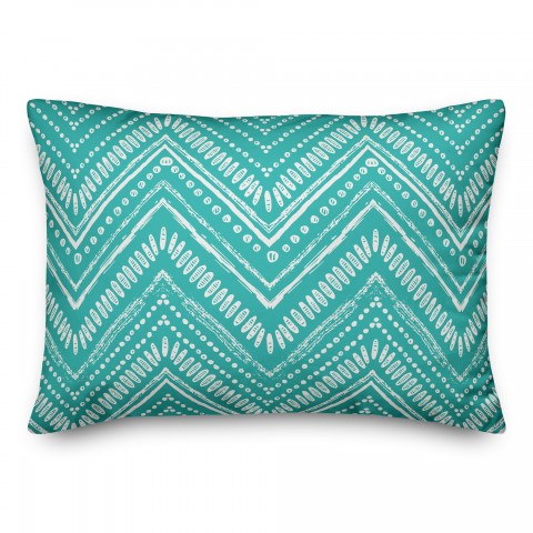 Boho Chevron Pillow
