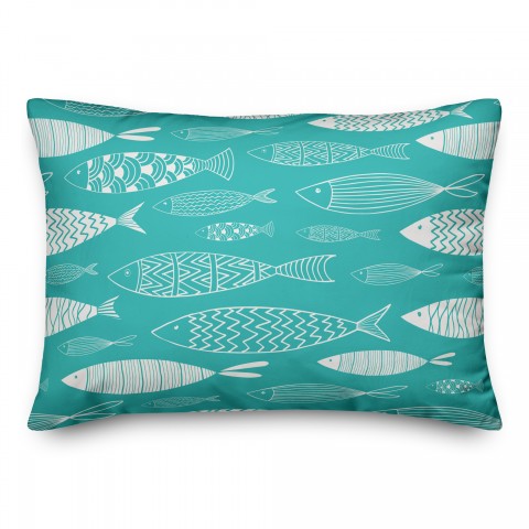 School of Fish Pillow
