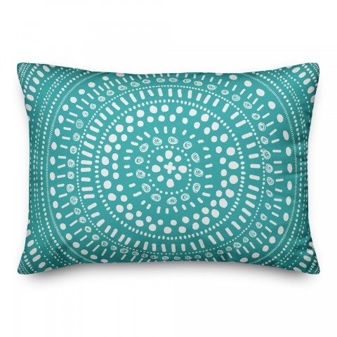 Dotted Mandala Pillow