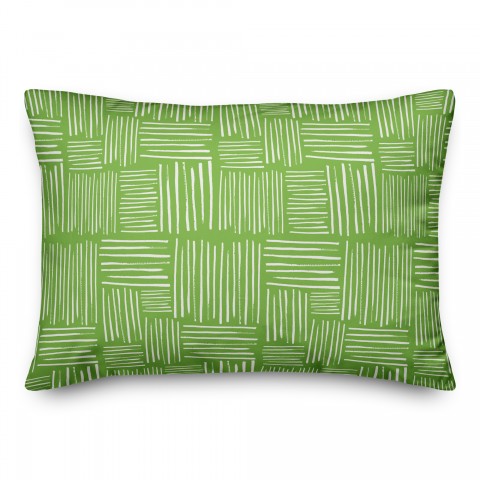 Crosshatch Pattern Pillow