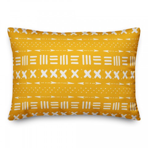 Mudcloth Print Pillow