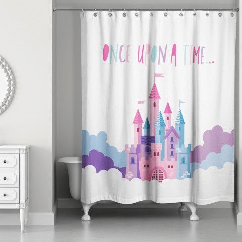 Once Upon A Time 71x74 Shower Curtain