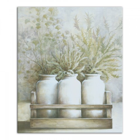Bottled Botanicals 20x24 Canvas Wall Art
