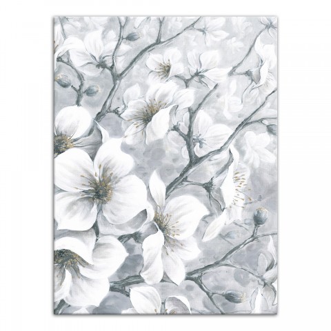 Cool Flowers Canvas Wall Art