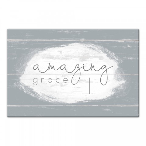 Amazing Grace 12x18 Canvas Wall Art