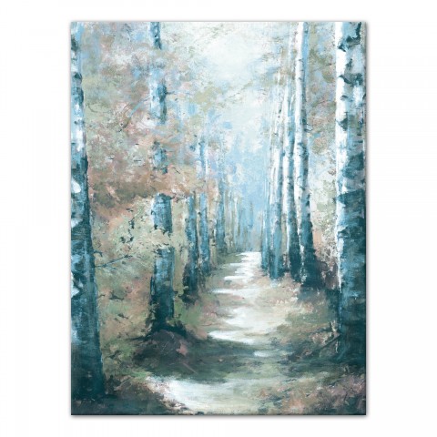 Tree path 30x40 Canvas Wall Art