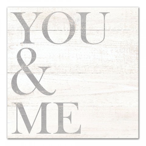 You & Me Canvas Wall Art