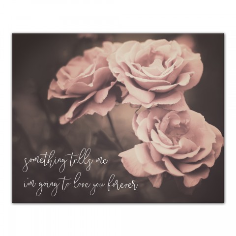 Forever Rose Canvas Wall Art