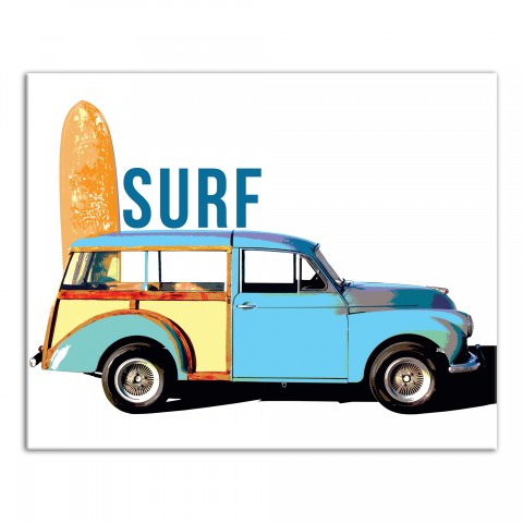 Surf 16x20 Canvas Wall Art