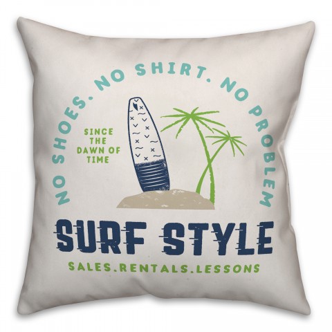 Surf Style Pillow