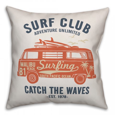 Surf Club Pillow