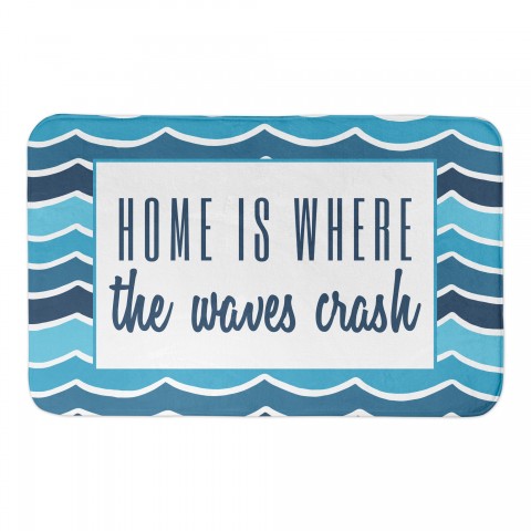 The Waves 34x21 Bath Mat