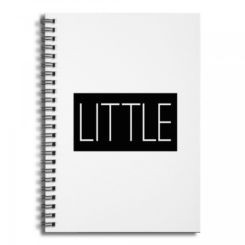 Little 6x8 Ruled Spiral Notebook
