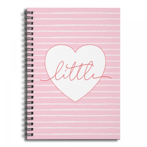 Little 6x8 Ruled Spiral Notebook