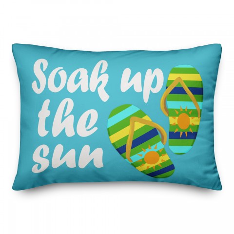 Soak up the sun 14x20 Indoor / Outdoor Pillow