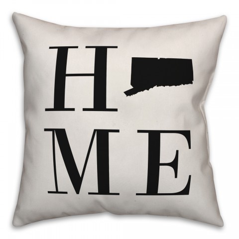 Home Connecticut 18x18 Indoor / Outdoor Pillow