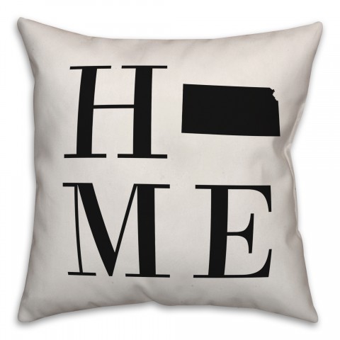 Home Kansas 18x18 Indoor / Outdoor Pillow