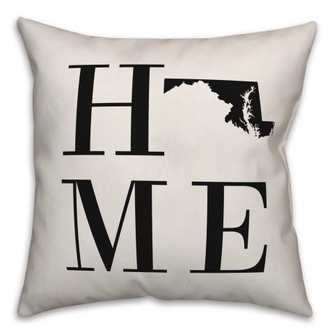 Home Maryland 18x18 Indoor / Outdoor Pillow