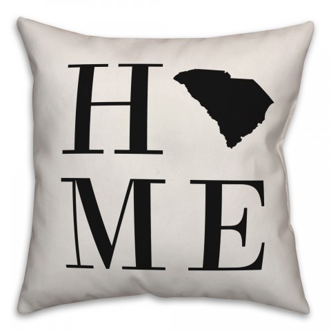 Home South Carolina 18x18 Indoor / Outdoor Pillow
