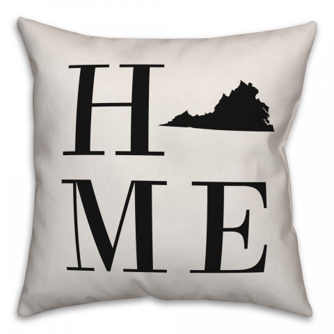 Home Virginia 18x18 Indoor / Outdoor Pillow