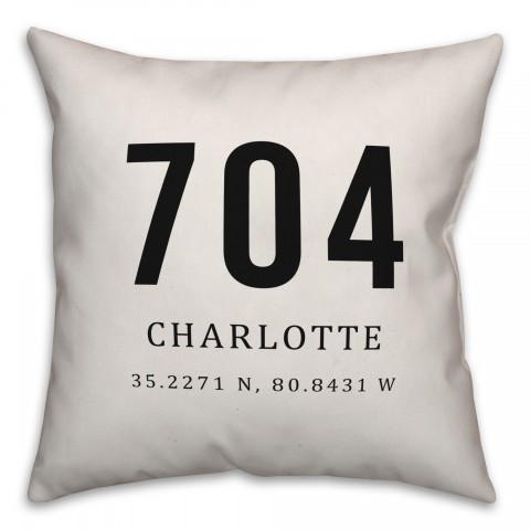 Charlotte Coordinates 18x18 Indoor / Outdoor Pillow