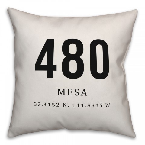 Mesa Coordinates 18x18 Indoor / Outdoor Pillow