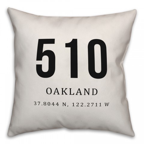 Oakland Coordinates 18x18 Indoor / Outdoor Pillow
