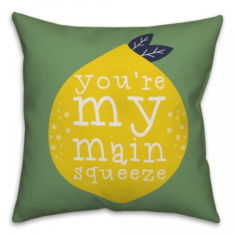 You're my main squeeze 18x18 Indoor / Outdoor Pillow