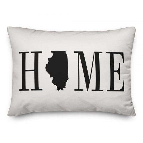 Home Illinois 14x20 Indoor / Outdoor Pillow