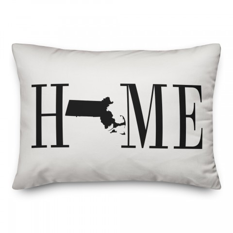 Home Massachusetts 14x20 Indoor / Outdoor Pillow