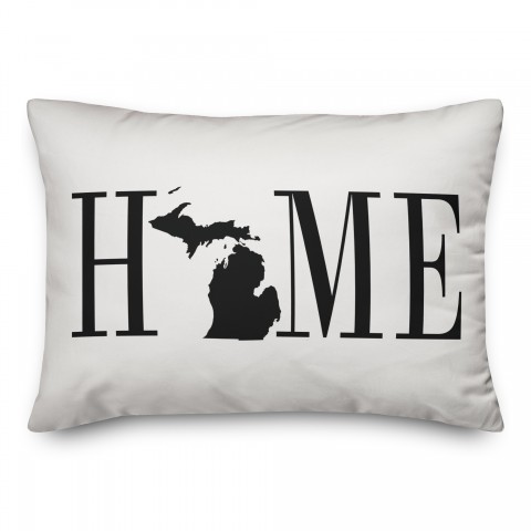 Home Michigan 14x20 Indoor / Outdoor Pillow