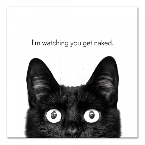 I'm Watching You 16x16 Canvas Wall Art