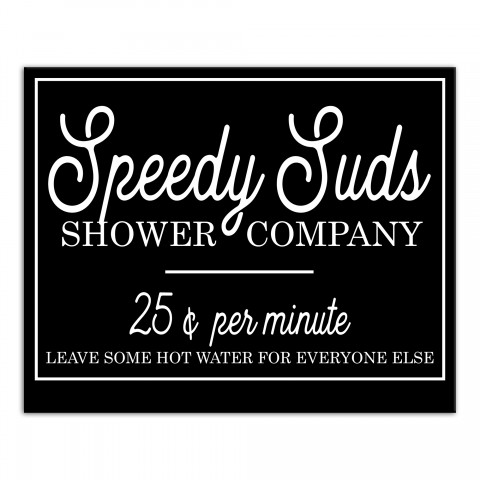 Speedy Suds 16x20 Canvas Wall Art