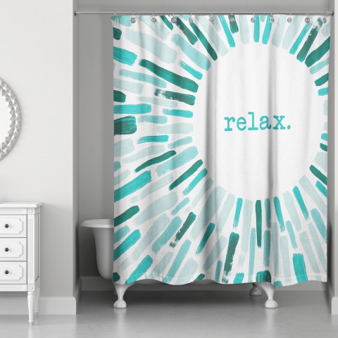 Relax 71x74 Shower Curtain