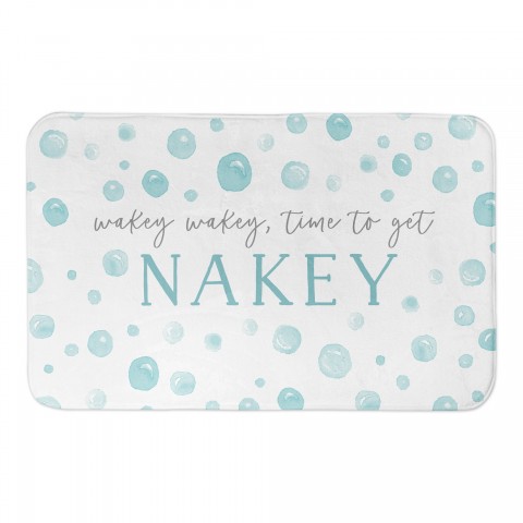Wakey, Wakey Bubbles 34x21 Bath Mat