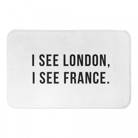 I See London, I See France 34x21 Bath Mat