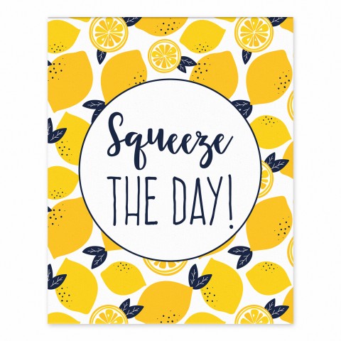 Squeeze the Day 8x10 Tabletop Canvas
