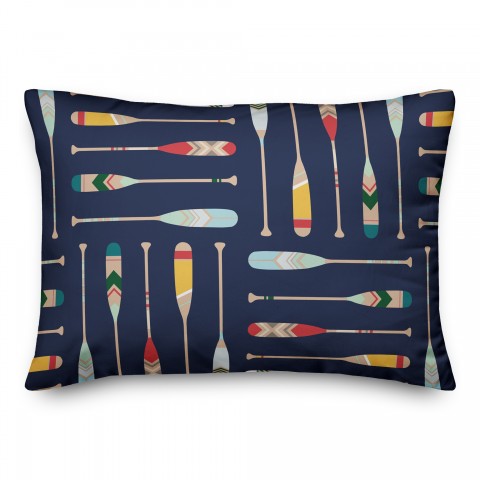 Oar Pattern 14x20 Indoor / Outdoor Pillow