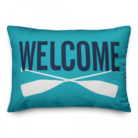 Welcome 14x20 Indoor / Outdoor Pillow