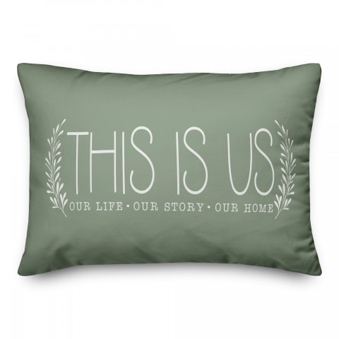 This Is Us 14x20 Spun Poly Pillow