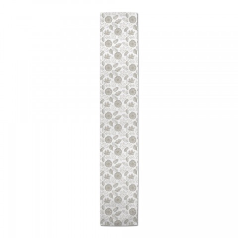 Gray Pumpkin Pattern  Runner