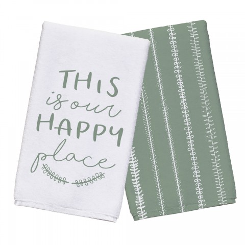 This Is Our Happy Place  Textiles
