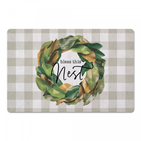 Bless This Nest 27x18 Floor Mat