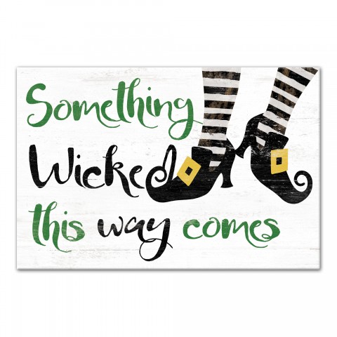 Something Wicked 12x18 Canvas Wall Art