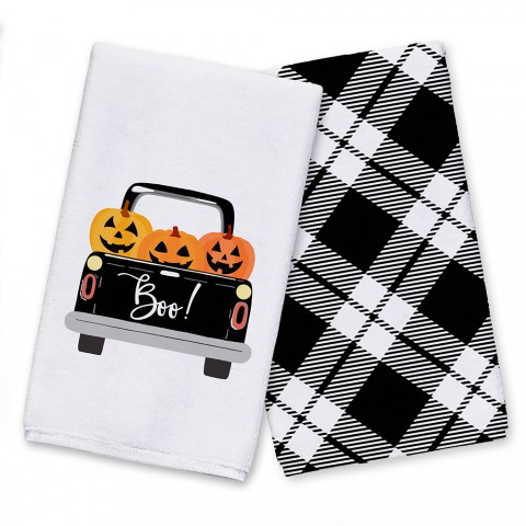 Boo Jackolantern Truck Textiles Collection