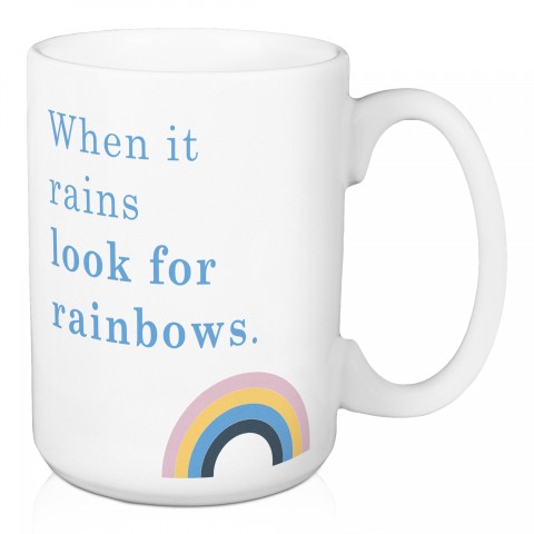 Look for Rainbows 15 oz Mug